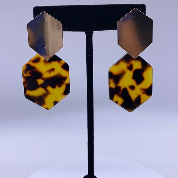PrettyLittleThing Jewelry - 🪴✨Brown, Black & Gold Earrings✨